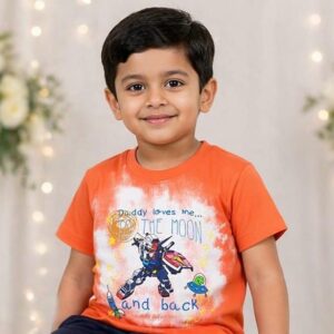 Kids Boys Round Neck T-Shirt – Soft Cotton Comfort - Image 5
